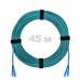 Патч-корд оптический SC/UPC-SC/UPC MM (OM3) 3mm duplex LSZH, 45 м