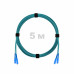 Патч-корд оптический SC/UPC-SC/UPC MM (OM3) 3mm duplex LSZH, 5 м