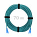 Патч-корд оптический SC/UPC-SC/UPC MM (OM3) 3mm duplex LSZH, 70 м