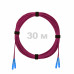 Патч-корд оптический SC/UPC-SC/UPC MM (OM4) 3mm duplex LSZH, 30 м