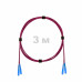 Патч-корд оптический SC/UPC-SC/UPC MM (OM4) 3mm duplex LSZH, 3 м