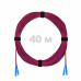 Патч-корд оптический SC/UPC-SC/UPC MM (OM4) 3mm duplex LSZH, 40 м