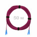 Патч-корд оптический SC/UPC-SC/UPC MM (OM4) 3mm duplex LSZH, 50 м