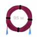 Патч-корд оптический SC/UPC-SC/UPC MM (OM4) 3mm duplex LSZH, 95 м