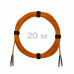 Патч-корд оптический ST/PC-ST/PC MM (OM2) 3mm duplex LSZH, 20 м