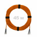 Патч-корд оптический ST/PC-ST/PC MM (OM2) 3mm duplex LSZH, 45 м