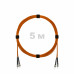 Патч-корд оптический ST/PC-ST/PC MM (OM2) 3mm duplex LSZH, 5 м