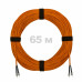 Патч-корд оптический ST/PC-ST/PC MM (OM2) 3mm duplex LSZH, 65 м