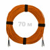 Патч-корд оптический ST/PC-ST/PC MM (OM2) 3mm duplex LSZH, 70 м