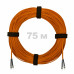 Патч-корд оптический ST/PC-ST/PC MM (OM2) 3mm duplex LSZH, 75 м