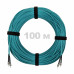 Патч-корд оптический ST/PC-ST/PC MM (OM3) 3mm duplex LSZH, 100 м
