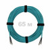 Патч-корд оптический ST/PC-ST/PC MM (OM3) 3mm duplex LSZH, 65 м