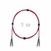Патч-корд оптический ST/PC-ST/PC MM (OM4) 3mm duplex LSZH, 1 м