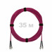 Патч-корд оптический ST/PC-ST/PC MM (OM4) 3mm duplex LSZH, 35 м