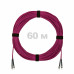 Патч-корд оптический ST/PC-ST/PC MM (OM4) 3mm duplex LSZH, 60 м
