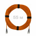 Патч-корд оптический FC/UPC-FC/UPC MM (OM2) 2mm duplex LSZH, 55 м