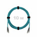 Патч-корд оптический FC/UPC-FC/UPC MM (OM3) 2mm duplex LSZH, 10 м