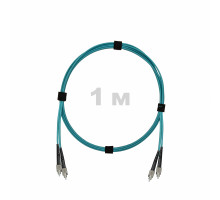 Патч-корд оптический FC/UPC-FC/UPC MM (OM3) 2mm duplex LSZH, 1 м