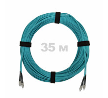 Патч-корд оптический FC/UPC-FC/UPC MM (OM3) 2mm duplex LSZH, 35 м