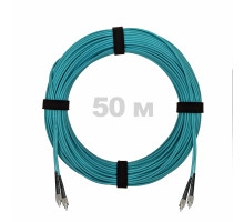 Патч-корд оптический FC/UPC-FC/UPC MM (OM3) 2mm duplex LSZH, 50 м