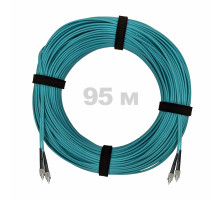 Патч-корд оптический FC/UPC-FC/UPC MM (OM3) 2mm duplex LSZH, 95 м