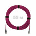 Патч-корд оптический FC/UPC-FC/UPC MM (OM4) 2mm duplex LSZH, 55 м