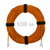 Патч-корд оптический LC/UPC-LC/UPC MM (OM2) 2mm duplex LSZH, 100 м