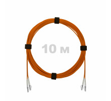 Патч-корд оптический LC/UPC-LC/UPC MM (OM2) 2mm duplex LSZH, 10 м