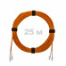Патч-корд оптический LC/UPC-LC/UPC MM (OM2) 2mm duplex LSZH, 25 м