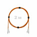 Патч-корд оптический LC/UPC-LC/UPC MM (OM2) 2mm duplex LSZH, 2 м