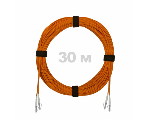 Патч-корд оптический LC/UPC-LC/UPC MM (OM2) 2mm duplex LSZH, 30 м