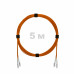 Патч-корд оптический LC/UPC-LC/UPC MM (OM2) 2mm duplex LSZH, 5 м
