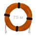 Патч-корд оптический LC/UPC-LC/UPC MM (OM2) 2mm duplex LSZH, 75 м