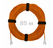 Патч-корд оптический LC/UPC-LC/UPC MM (OM2) 2mm duplex LSZH, 85 м