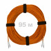 Патч-корд оптический LC/UPC-LC/UPC MM (OM2) 2mm duplex LSZH, 95 м