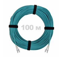 Патч-корд оптический LC/UPC-LC/UPC MM (OM3) 2mm duplex LSZH, 100 м