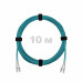 Патч-корд оптический LC/UPC-LC/UPC MM (OM3) 2mm duplex LSZH, 10 м