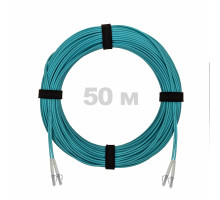 Патч-корд оптический LC/UPC-LC/UPC MM (OM3) 2mm duplex LSZH, 50 м