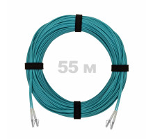 Патч-корд оптический LC/UPC-LC/UPC MM (OM3) 2mm duplex LSZH, 55 м
