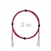 Патч-корд оптический LC/UPC-LC/UPC MM (OM4) 2mm duplex LSZH, 3 м