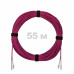 Патч-корд оптический LC/UPC-LC/UPC MM (OM4) 2mm duplex LSZH, 55 м