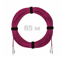 Патч-корд оптический LC/UPC-LC/UPC MM (OM4) 2mm duplex LSZH, 85 м