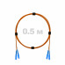 Патч-корд оптический SC/UPC-SC/UPC MM (OM2) 2mm duplex LSZH, 0.5 м