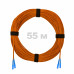Патч-корд оптический SC/UPC-SC/UPC MM (OM2) 2mm duplex LSZH, 55 м