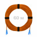 Патч-корд оптический SC/UPC-SC/UPC MM (OM2) 2mm duplex LSZH, 60 м