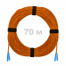 Патч-корд оптический SC/UPC-SC/UPC MM (OM2) 2mm duplex LSZH, 70 м