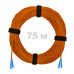 Патч-корд оптический SC/UPC-SC/UPC MM (OM2) 2mm duplex LSZH, 75 м