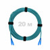 Патч-корд оптический SC/UPC-SC/UPC MM (OM3) 2mm duplex LSZH, 20 м