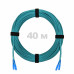 Патч-корд оптический SC/UPC-SC/UPC MM (OM3) 2mm duplex LSZH, 40 м