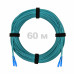 Патч-корд оптический SC/UPC-SC/UPC MM (OM3) 2mm duplex LSZH, 60 м